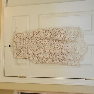 Rose + Olive lace top